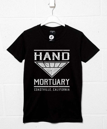 Black Hand Mortuary T-Shirt For Men 8Ball